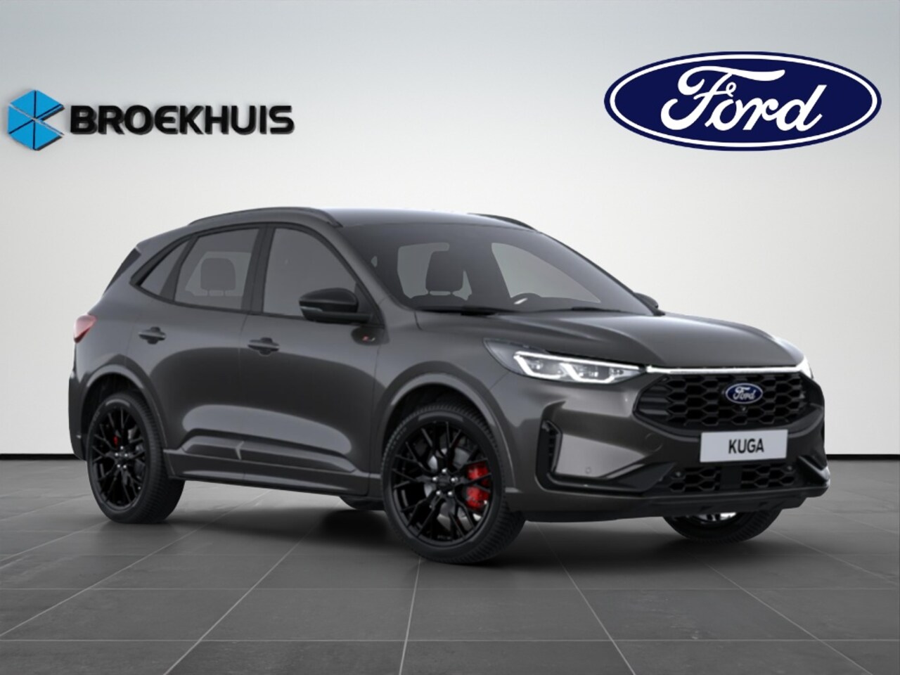 Ford Kuga - 2.5 PHEV ST-Line X 243pk | Black Pack | Panorama Dak | Elekt. Trekhaak | Adaptief Matrix L - AutoWereld.nl