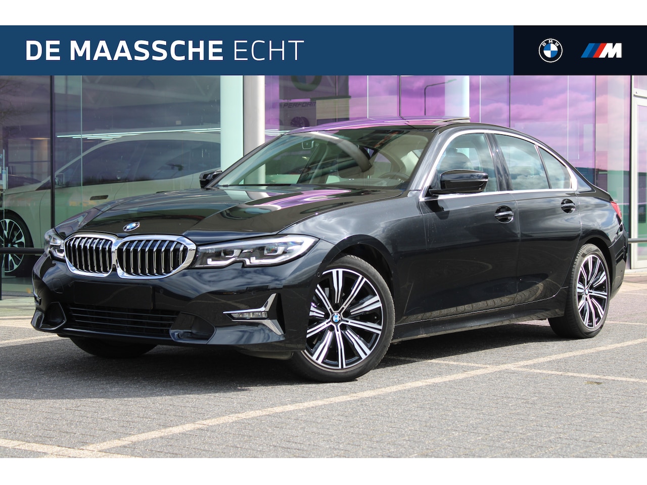 BMW 3-serie - 320i High Executive Automaat / Schuif-kanteldak / Comfort Access / Head-Up / Cruise Contro - AutoWereld.nl