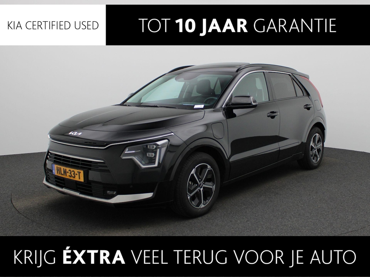 Kia Niro - 1.6 GDi PHEV DynamicPlusLine Leder | Open Dak | Head-Up | Stoelverwarming | Camera | Clima - AutoWereld.nl