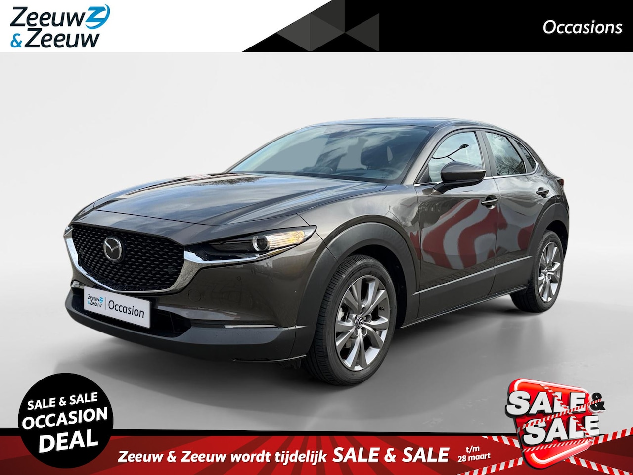 Mazda CX-30 - 2.0 e-SkyActiv-X M Hybrid Comfort | 1e Eigenaar | Head Up | Stoel/stuur verwarming | Elekt - AutoWereld.nl