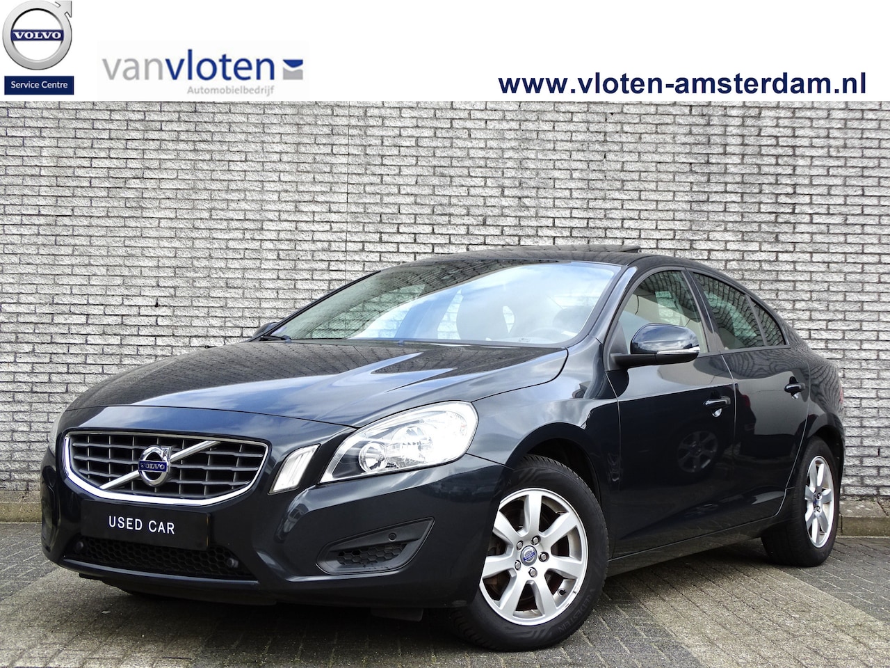 Volvo S60 - 1.6 T4F Kinetic | Leder | Trekhaak | Schuif- / kanteldak - AutoWereld.nl