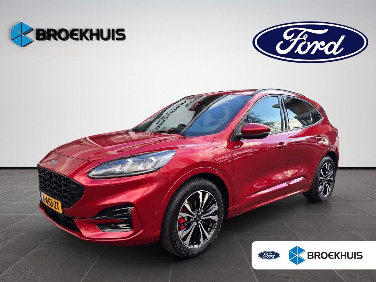 Ford Kuga - 2.5 PHEV ST-Line X 225pk | Afn. Trekhaak | Driver Assistance-, Winter-, Technology-, Styli - AutoWereld.nl