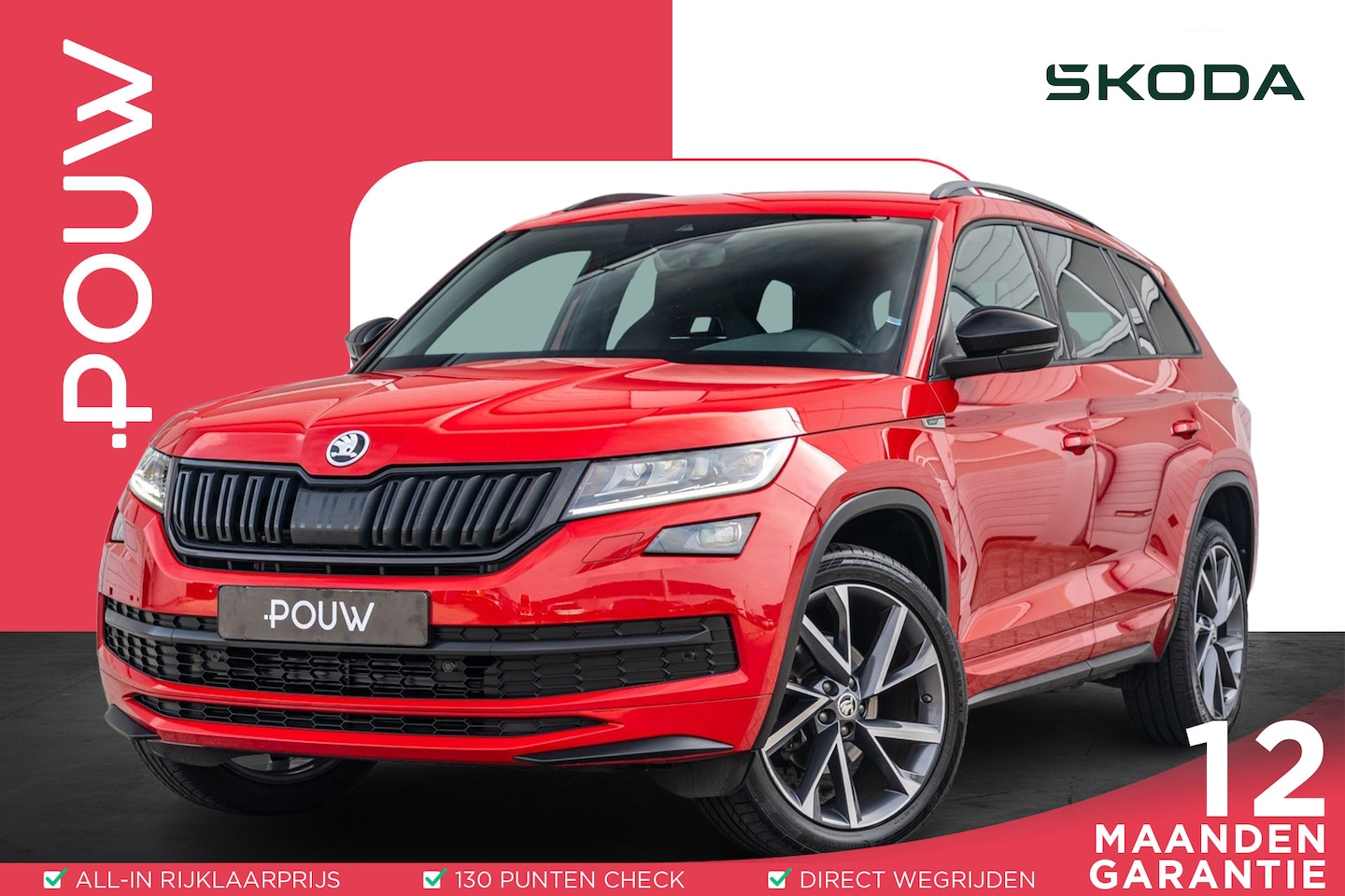 Skoda Kodiaq - 1.5 TSI 150pk DSG Sportline Business | Navigatie | Stoelverwarming | Achteruitrijcamera | - AutoWereld.nl