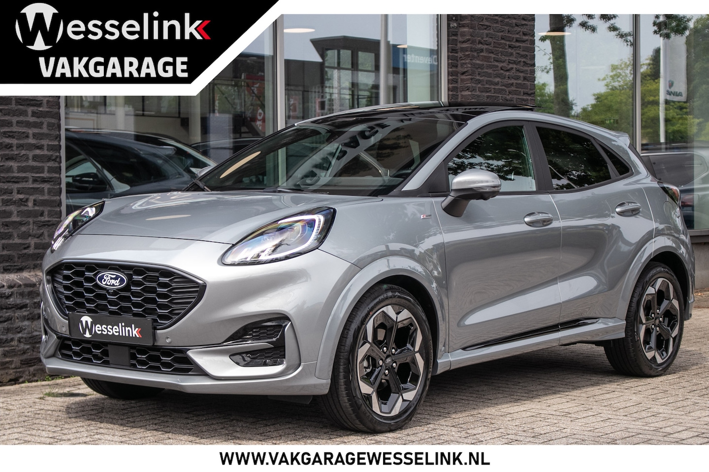 Ford Puma - 1.0 EcoBoost Hybrid ST-Line X B & O | Schuif/pano dak | Adpt. cruise | 360° camera - AutoWereld.nl