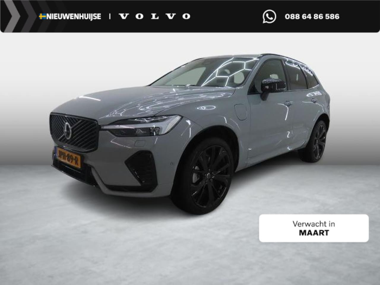 Volvo XC60 - 2.0 T6 Plug-in hybrid AWD Ultra Dark | Facelift | Luchtvering | Trekhaak | Stoel/stuur ver - AutoWereld.nl