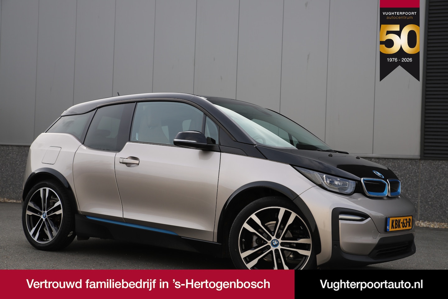 BMW i3 - Executive 120Ah 42 kWh/Lodge/*Kashmir Silver*/2xAdaptive/Carplay/W-pomp/3-Fase - AutoWereld.nl