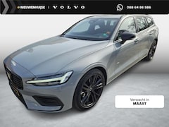 Volvo V60 - 2.0 B3 Essential Edition | Leder | Adaptieve Cruise Control | Sport Pack | 19" Black Editi