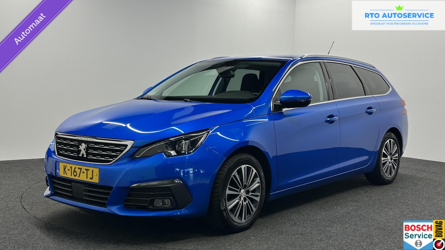 Peugeot 308 SW - 1.2 PureTech Blue Lease Allure TREKHAAK CAMERA NAVI CRUISE CARPLAY LM. - AutoWereld.nl