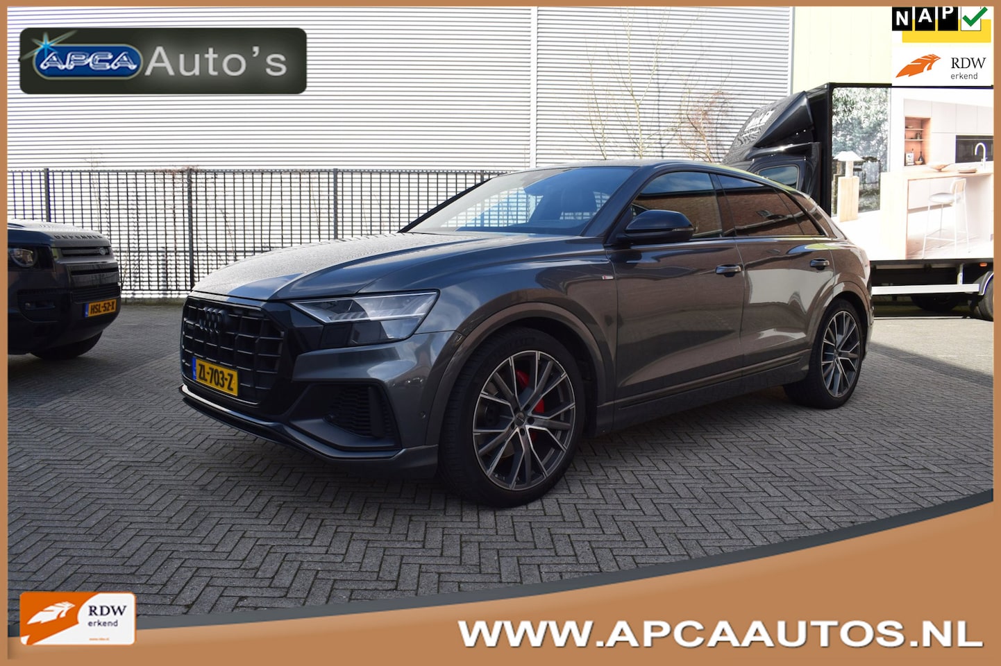 Audi Q8 - 50 TDI quattro Pro Line S 12 mnd GARANTIE BTW aftrekbaar DealerOH 3x S Line - AutoWereld.nl