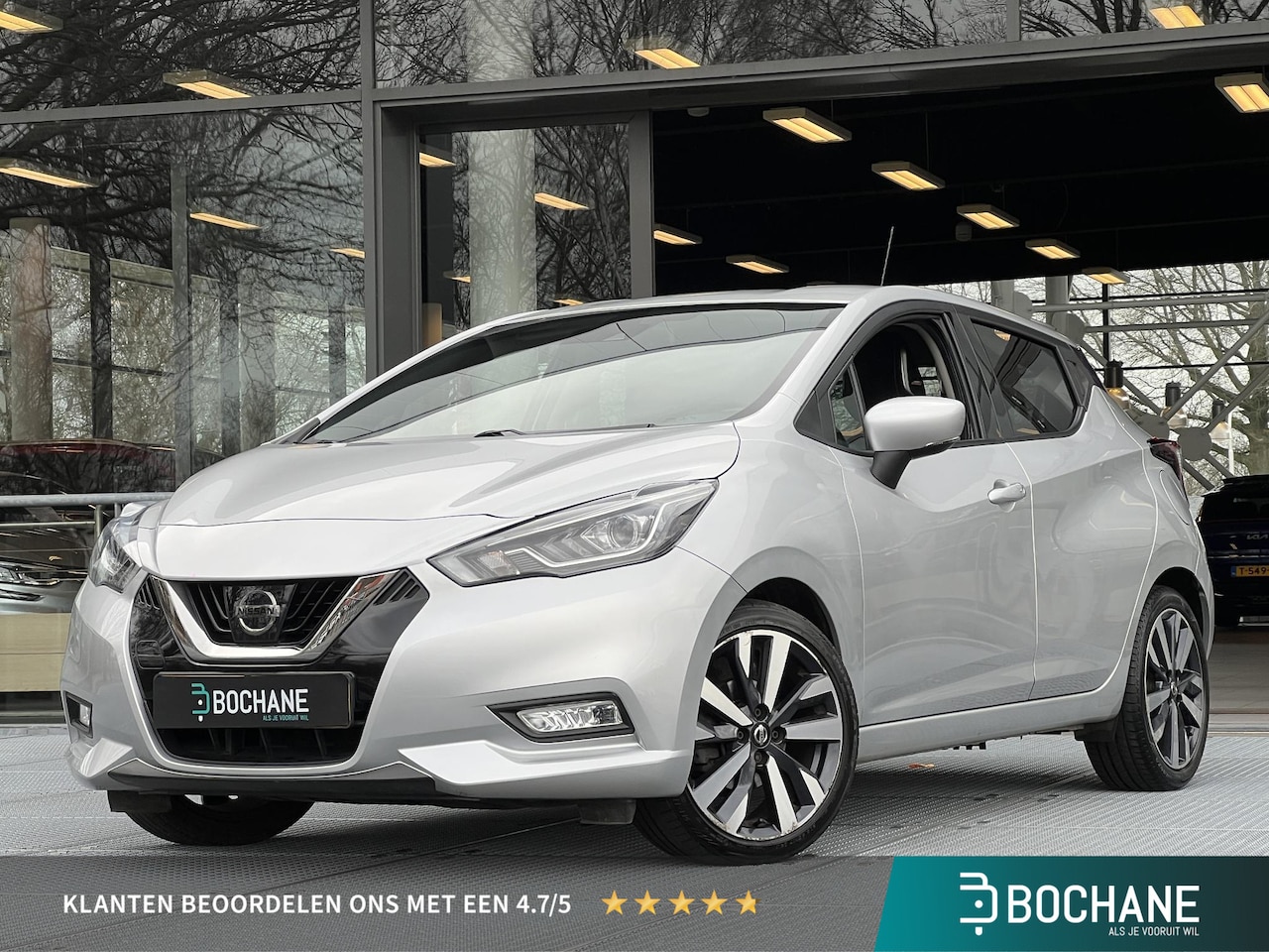 Nissan Micra - 1.0 IG-T Tekna 100PK | CarPlay | Stoelverwarming | Climate Control | Navigatie - AutoWereld.nl