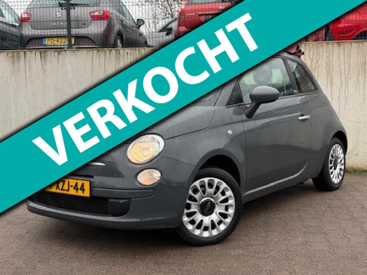 Fiat 500 C - 1.0 TwinAir Pop/CABRIO/AIRCO/PDC/NIEUWE APK AFLEVERING/NAP/ - AutoWereld.nl