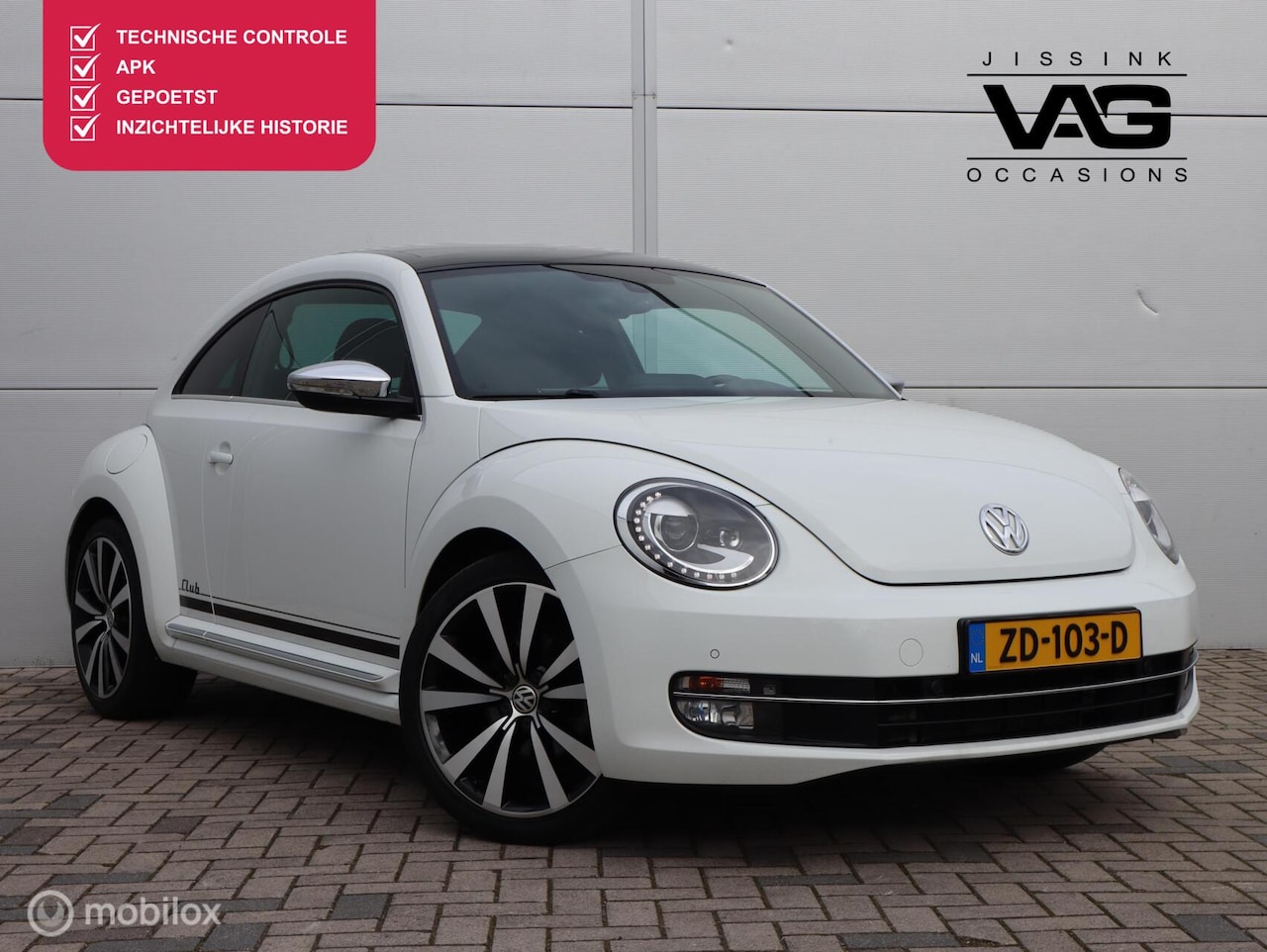 Volkswagen Beetle - 1.2 TSI Design Pano LED PDC Stoelverwarming - AutoWereld.nl