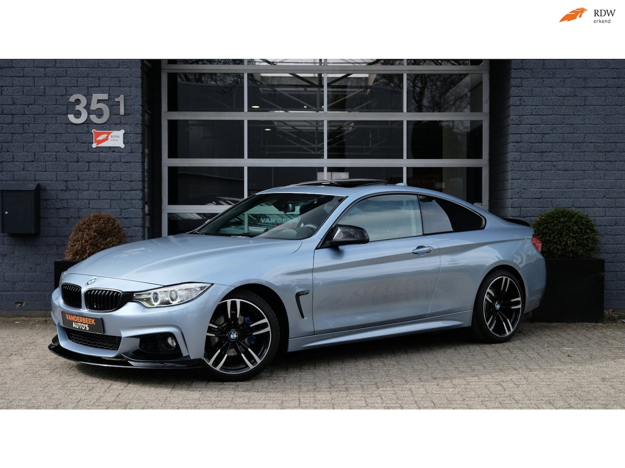 BMW 4-serie Coupé - 428i 245PK M-Sport M Performance Schuifdak - AutoWereld.nl