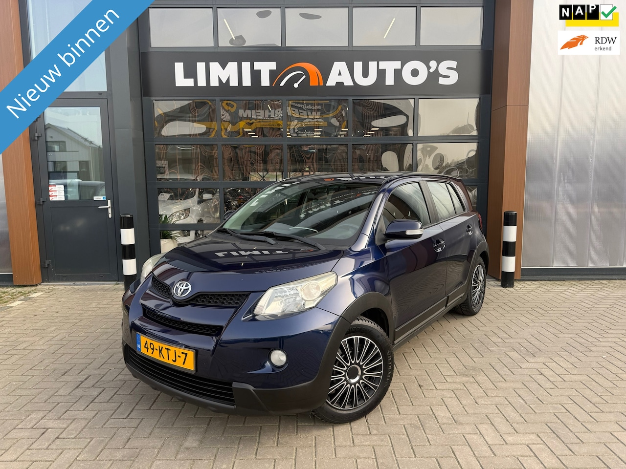 Toyota Urban Cruiser - 1.3 VVT-i Aspiration Nw.koppeling/Airco/El.ramen/Trekhaak/6Bak/Nap/Apk - AutoWereld.nl