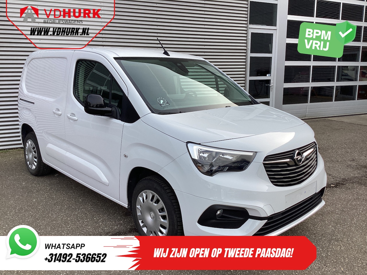Opel Combo Electric - 50kWh 285 WLTP Standkachel/ Snellader/ Stoelverw./ Stuurverw./ Keyless/ Carplay/ Navi/ Cam - AutoWereld.nl