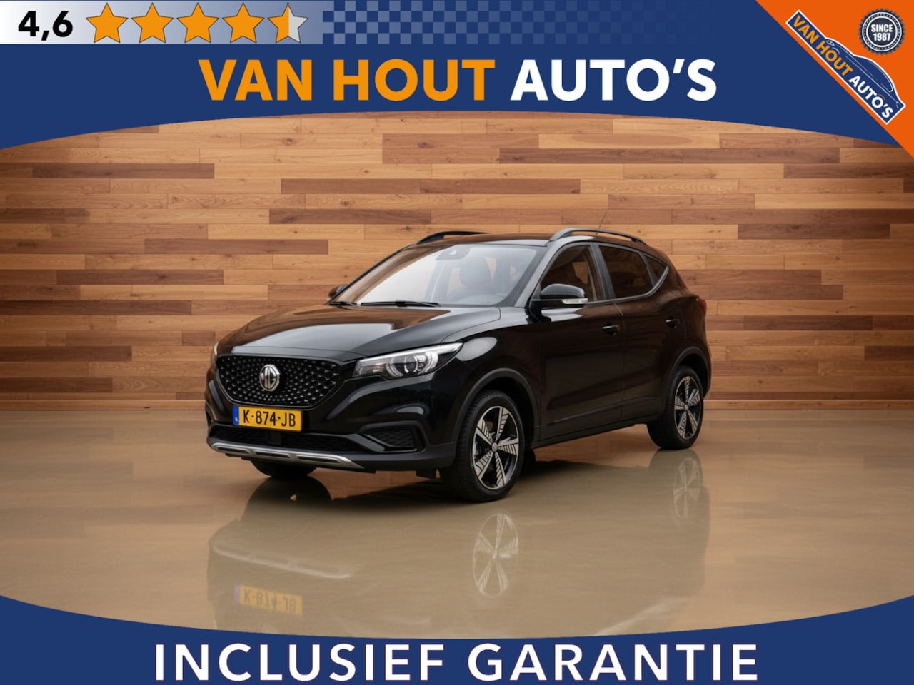 MG ZS - Luxury 45 kWh | LEDER | PANORAMADAK | - AutoWereld.nl