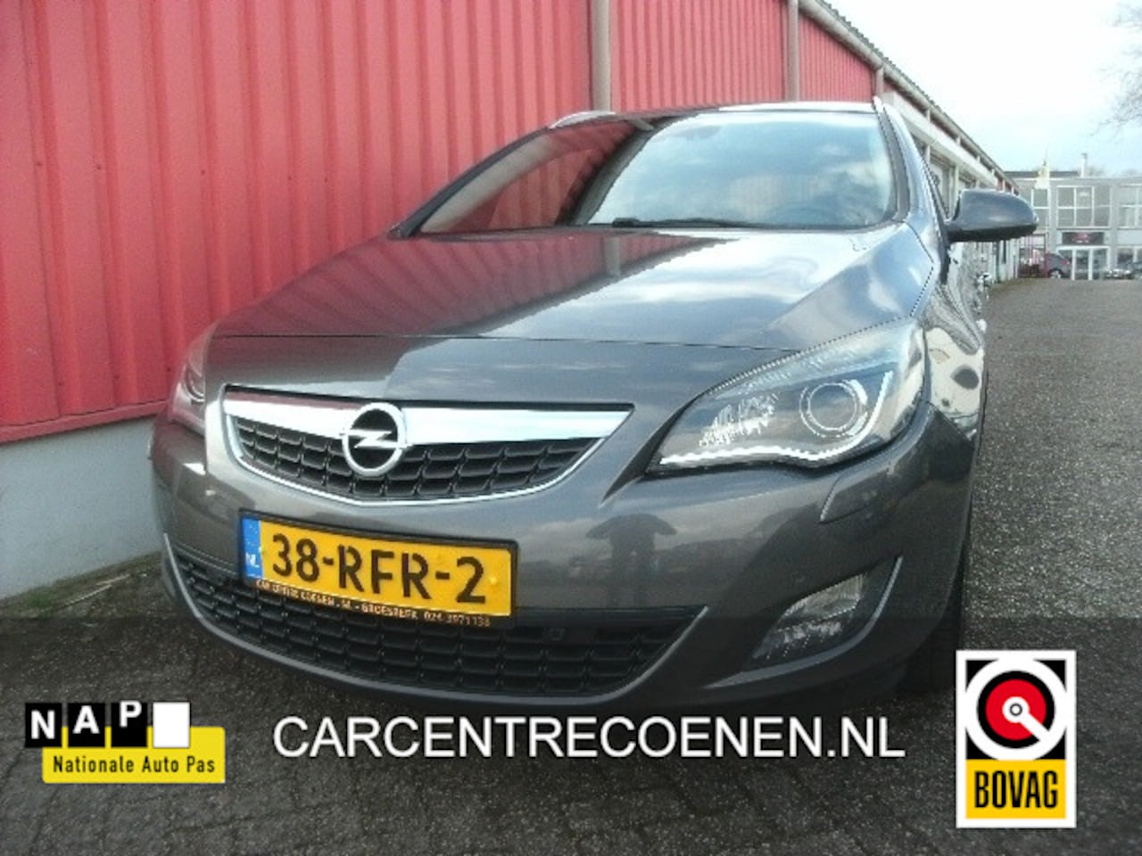 Opel Astra Sports Tourer - 1.4 Turbo Cosmo / Airco / Leer / Navi - AutoWereld.nl