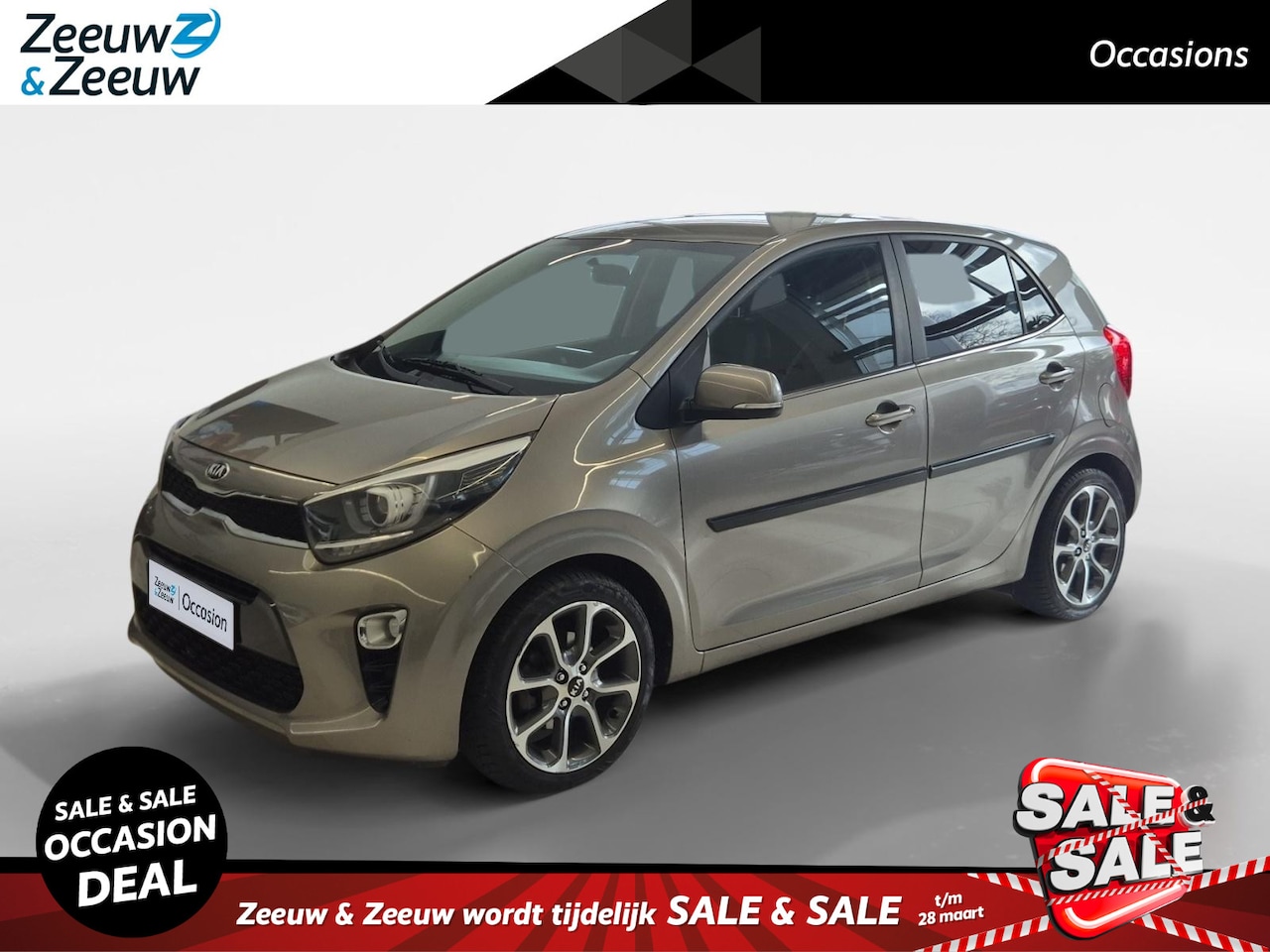 Kia Picanto - 1.0 CVVT Design Edition | Cruise Control | Climate Control | Navigatie | Privacy Glass | A - AutoWereld.nl