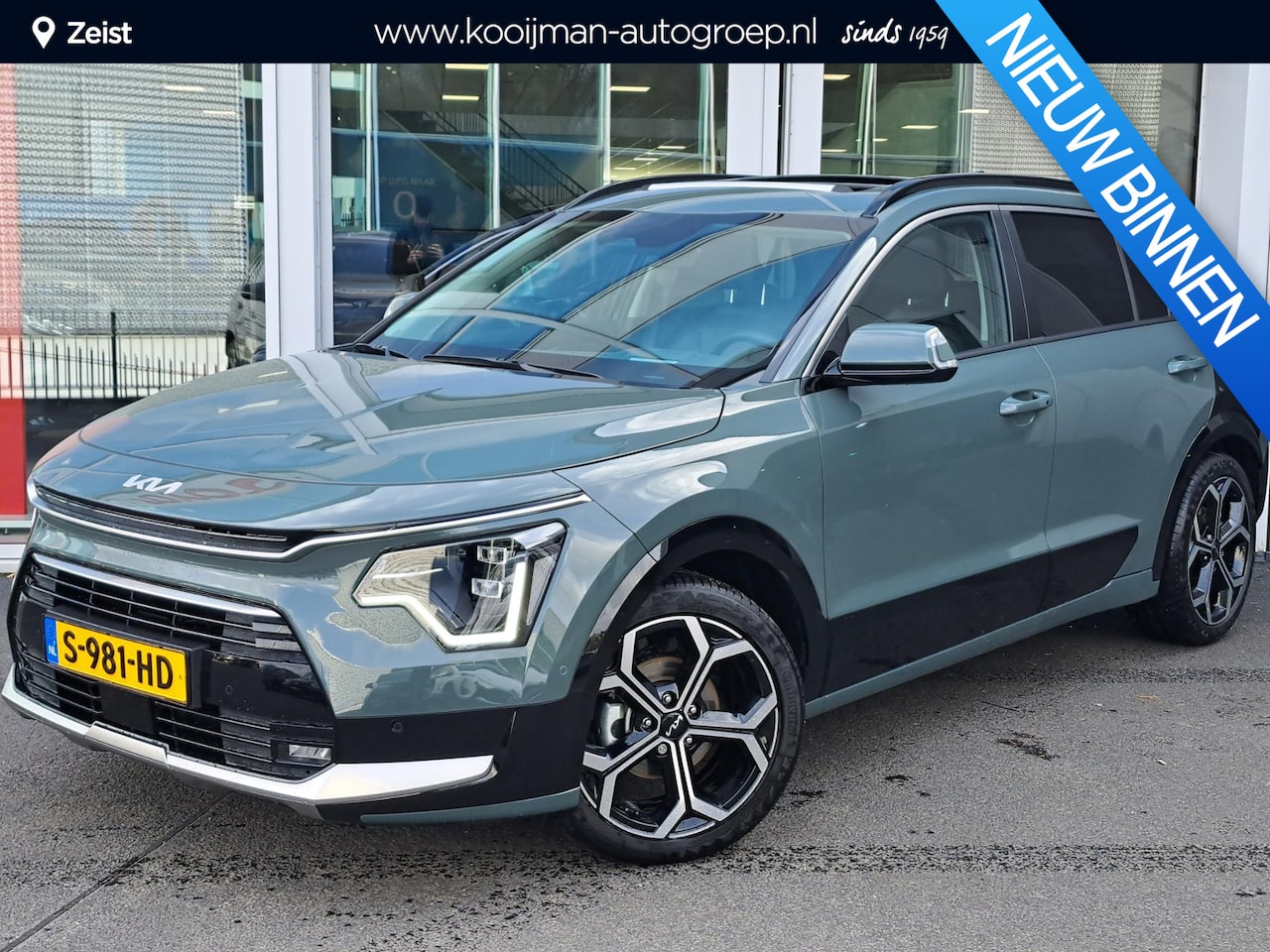 Kia Niro - 1.6 GDi Hybrid ExecutiveLine Unieke km stand! | NL Auto | Schuif/kanteldak | Stoel/Stuurve - AutoWereld.nl