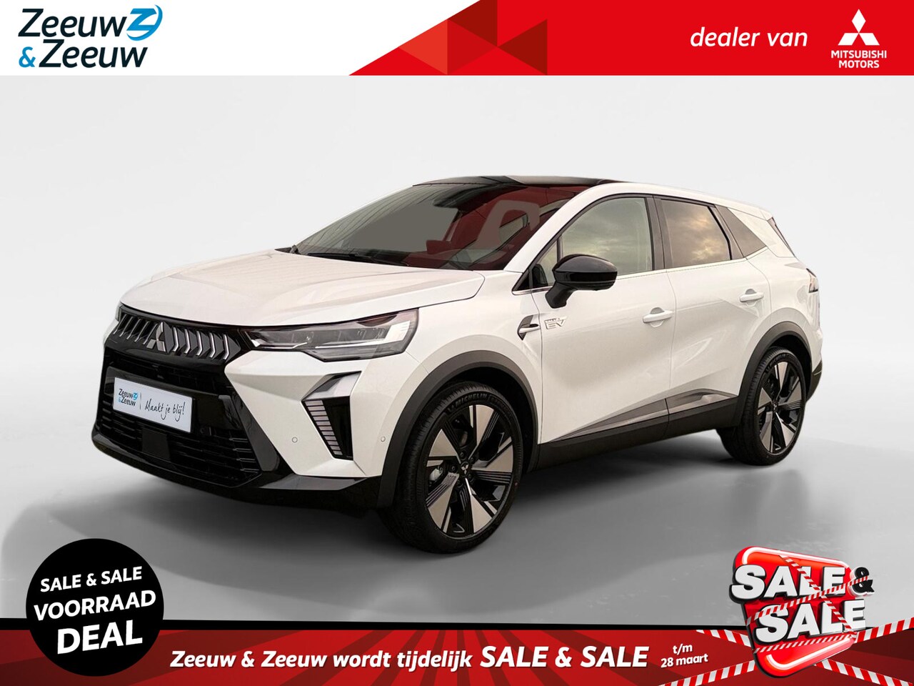 Mitsubishi Grandis - 1.8 HEV Instyle | Nieuw model | €3000 korting | 360 camera | Panoramadak | Navi | Carplay - AutoWereld.nl