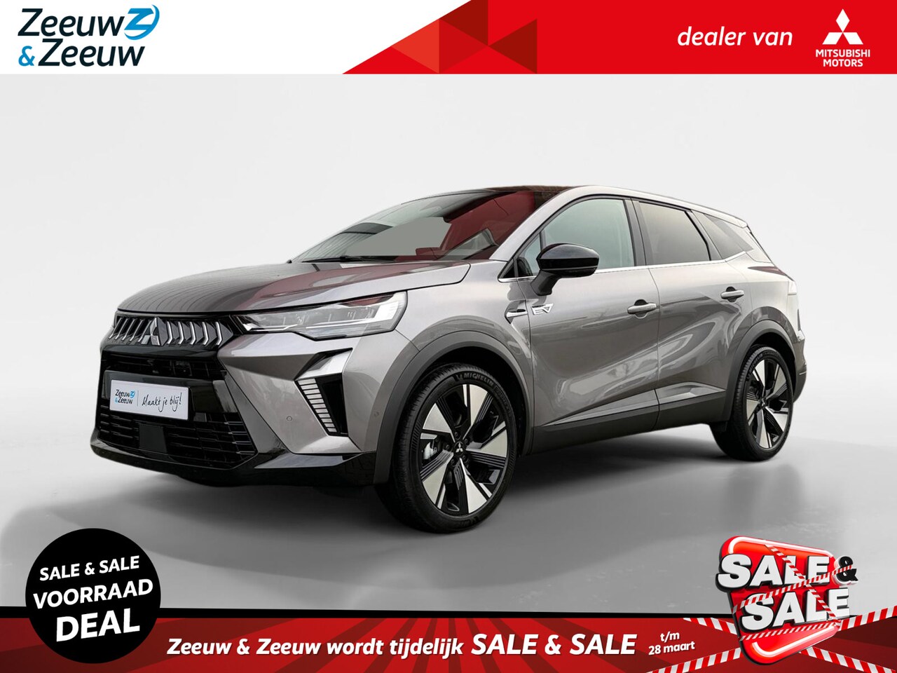 Mitsubishi Grandis - 1.8 HEV Instyle | Nieuw model | €3000 korting | 360 camera | Panoramadak | Navi | Carplay - AutoWereld.nl