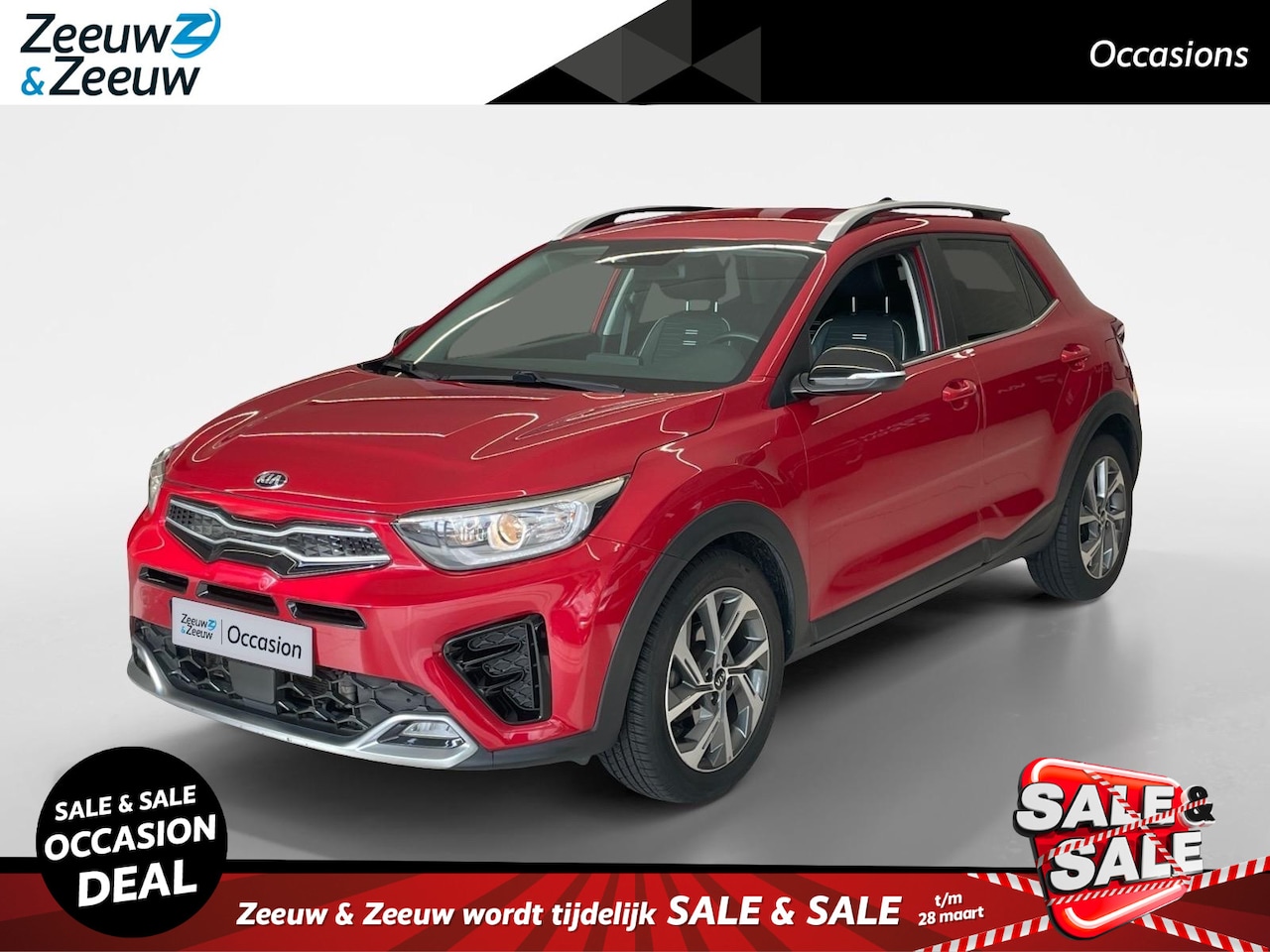 Kia Stonic - 1.0 T-GDi MHEV GT-Line | Cruise Control | Climate Control | Automaat | Camera | Navigatie - AutoWereld.nl