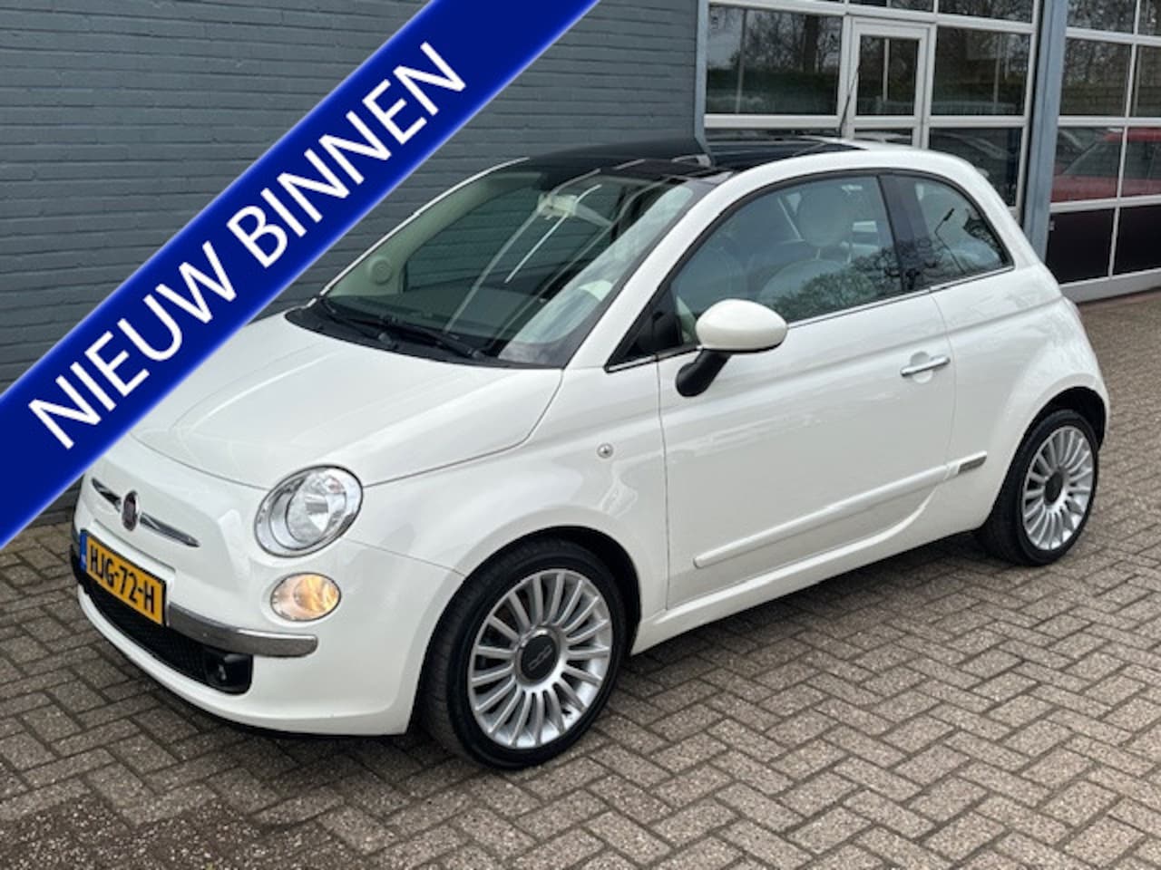 Fiat 500 - 0.9 TwinAir Lounge / Panoramadak - AutoWereld.nl