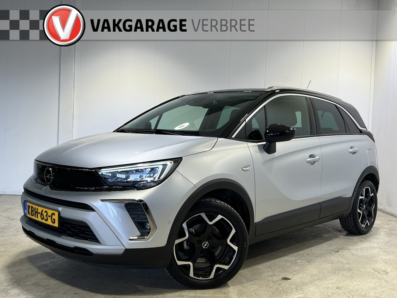 Opel Crossland - 1.2 Turbo Elegance | Navigatie/Android/Apple Carplay | LM Velgen 16"  | Cruise Control | A - AutoWereld.nl