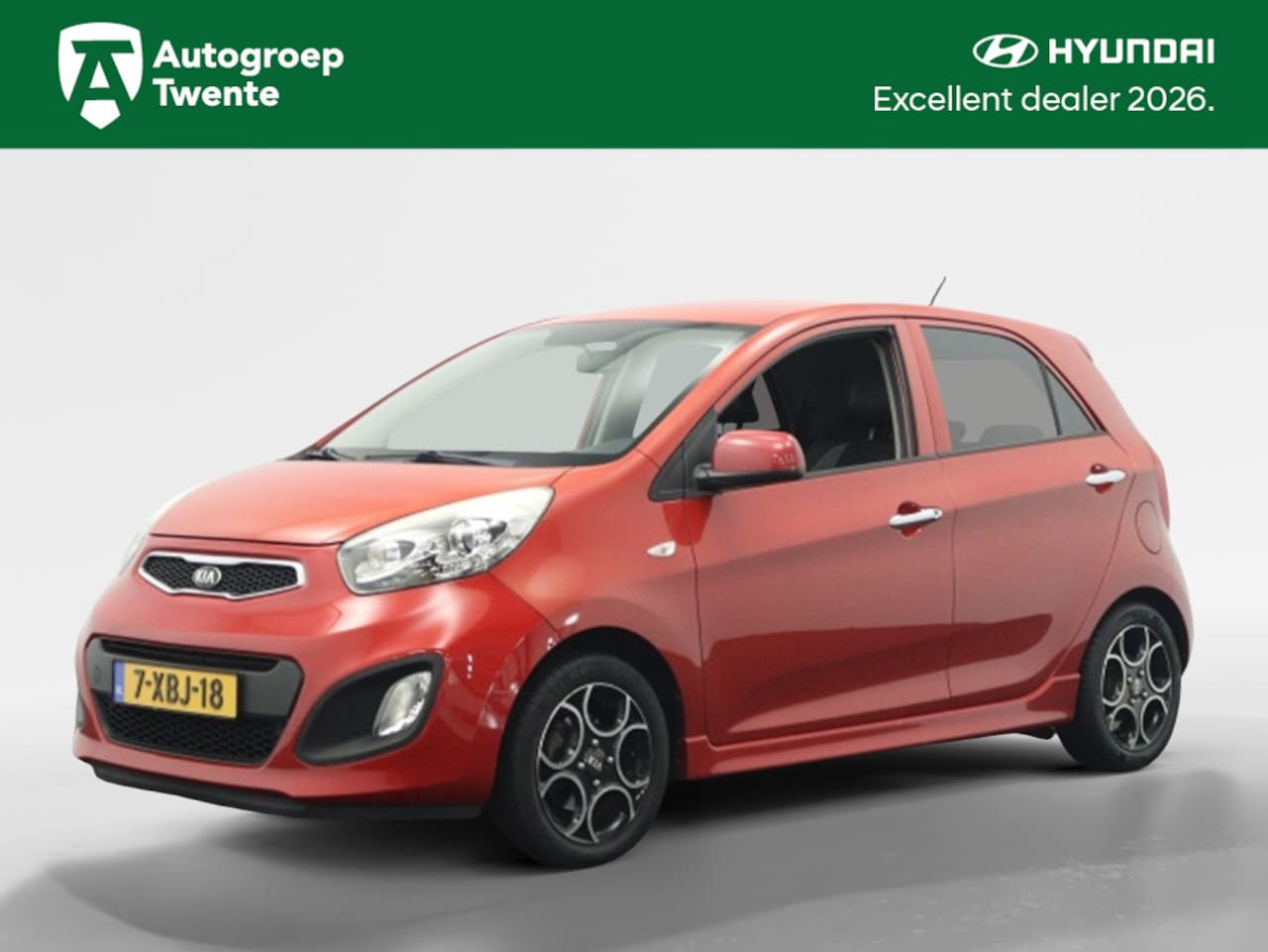 Kia Picanto - 1.0 CVVT World Cup Edition | Half Leder | Bluetooth | Airco - AutoWereld.nl