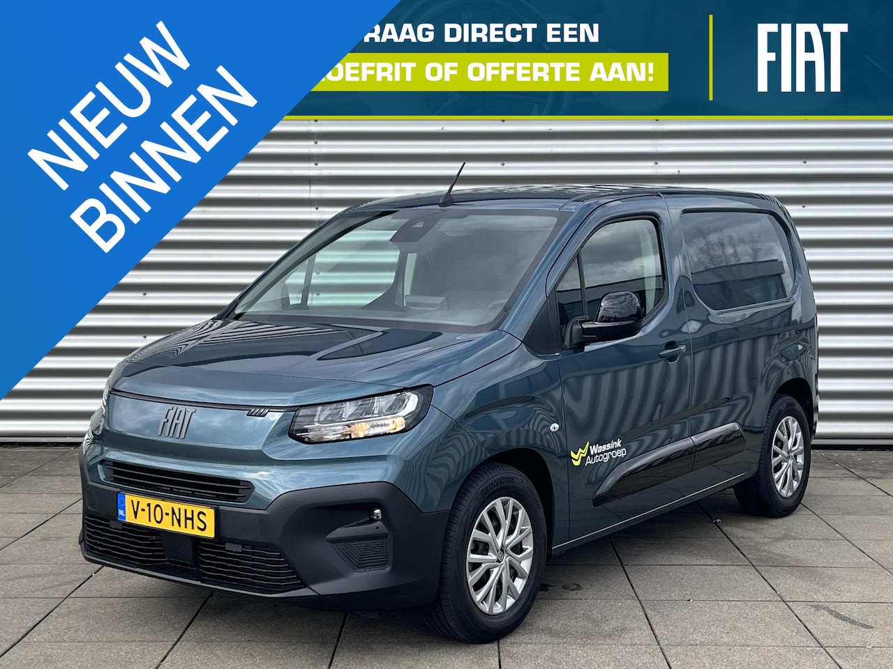 Fiat E-Doblo - 136 L1 50 kWh Comfort Connect Pakket | Look Pakket | Navigatie - AutoWereld.nl
