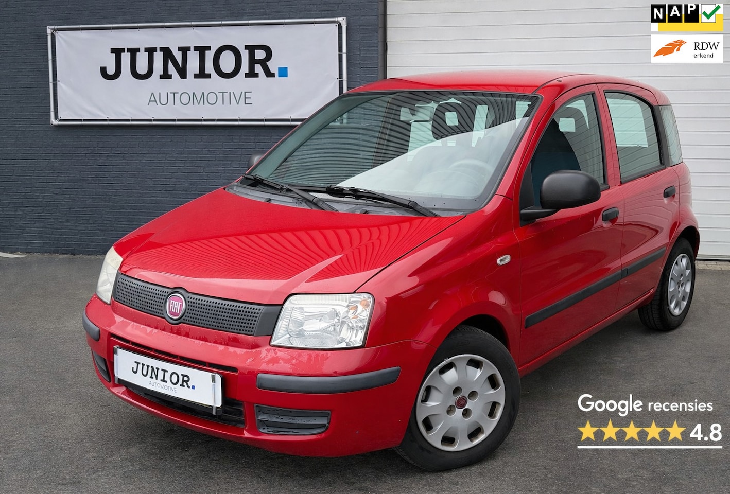 Fiat Panda - 1.2 Active 1EEIGENAAR/RECENTONDERHOUD/LAGEKM/5D - AutoWereld.nl
