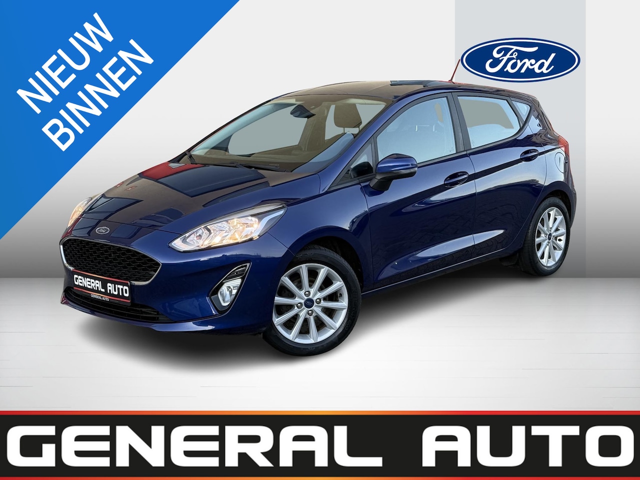 Ford Fiesta - 1.1 Titanuim, CarPlay, Nieuwe Distributie Riem - AutoWereld.nl