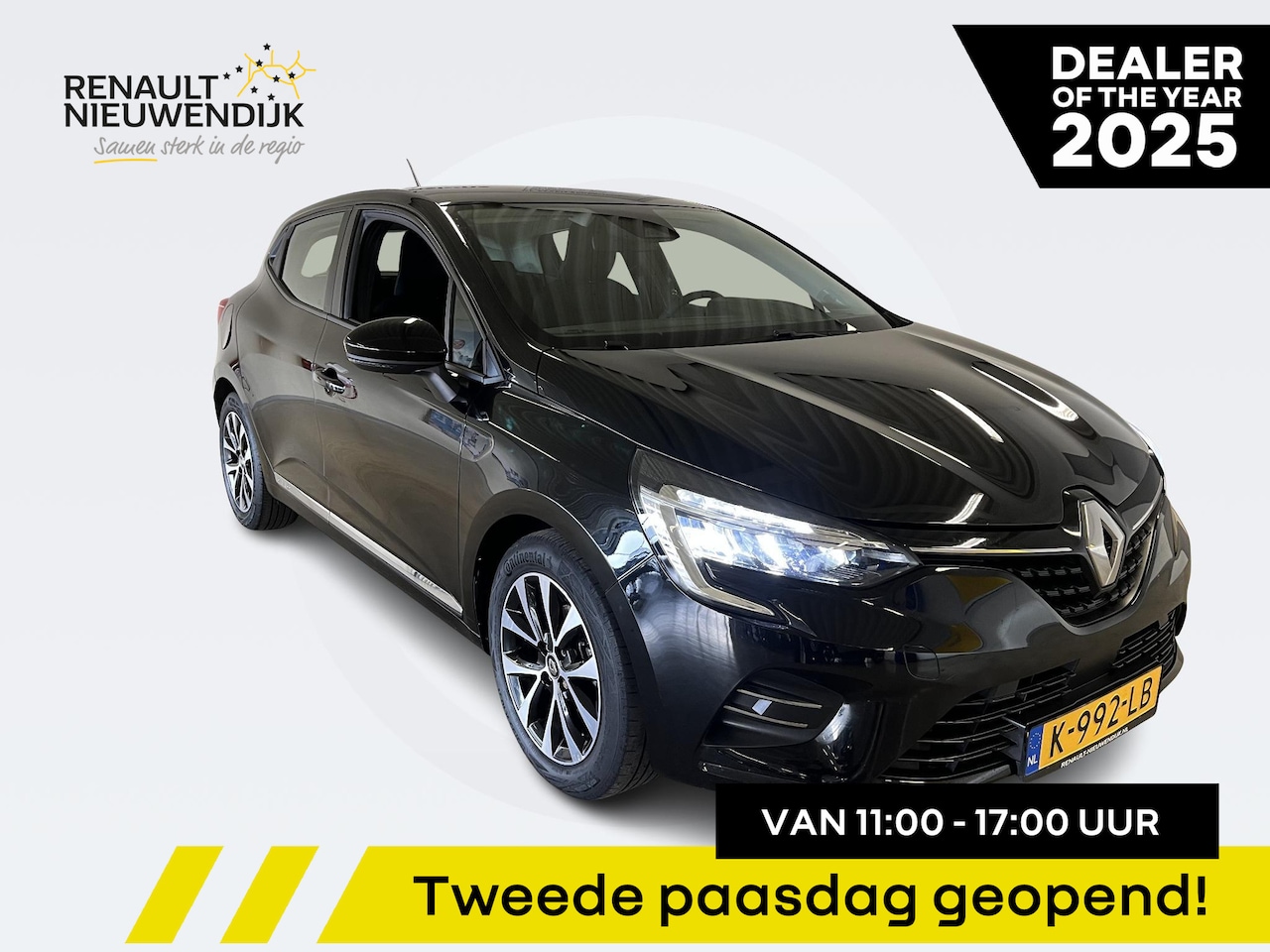 Renault Clio - 1.0 TCe Bi-Fuel Intens APPLE CARPLAY ANDROID AUTO / AIRCO / NAVIGATIE / CRUISE CONTROLE. - AutoWereld.nl