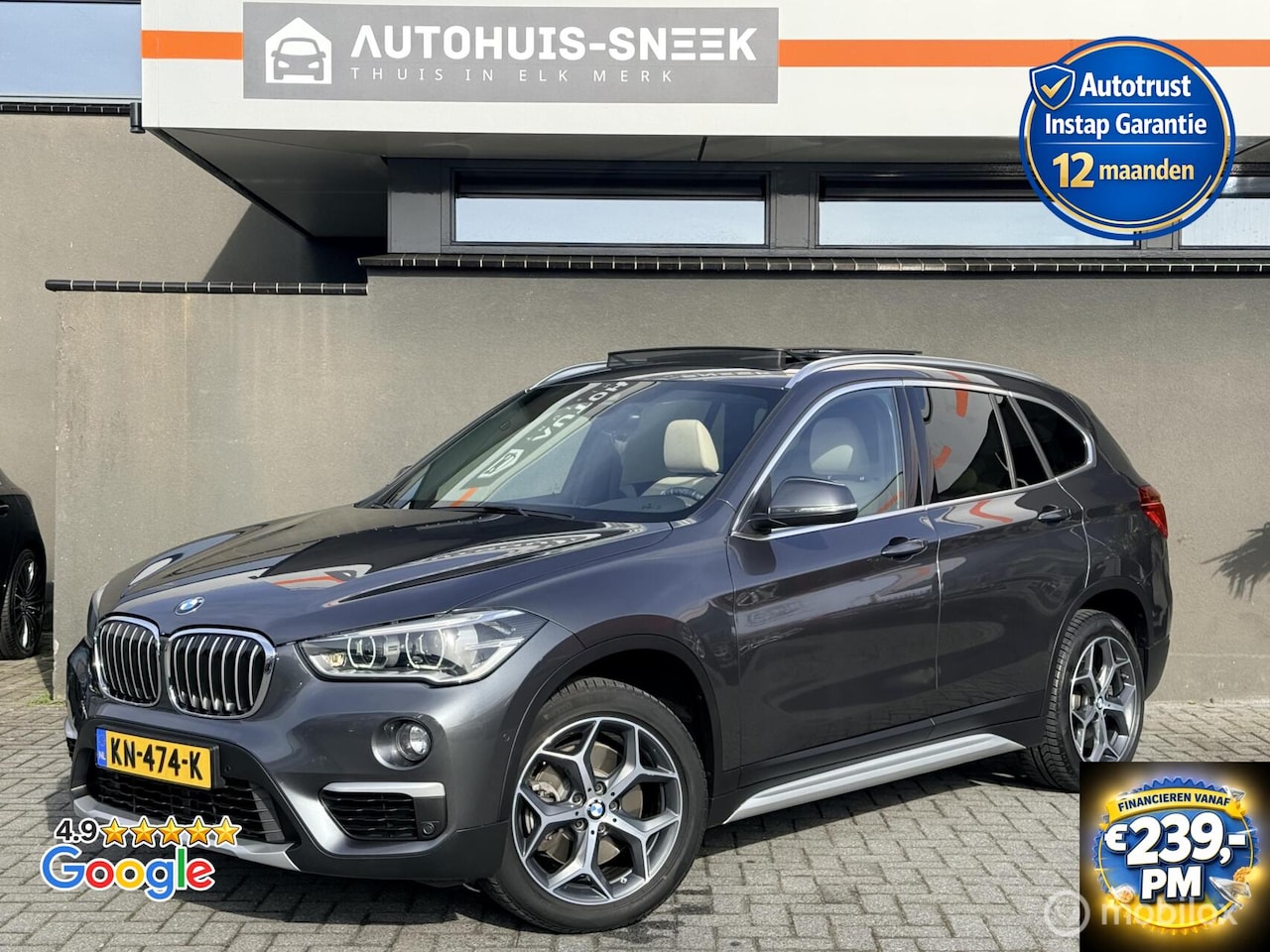 BMW X1 - sDrive20i Sport High Executive / 1800kg trekgewicht - AutoWereld.nl