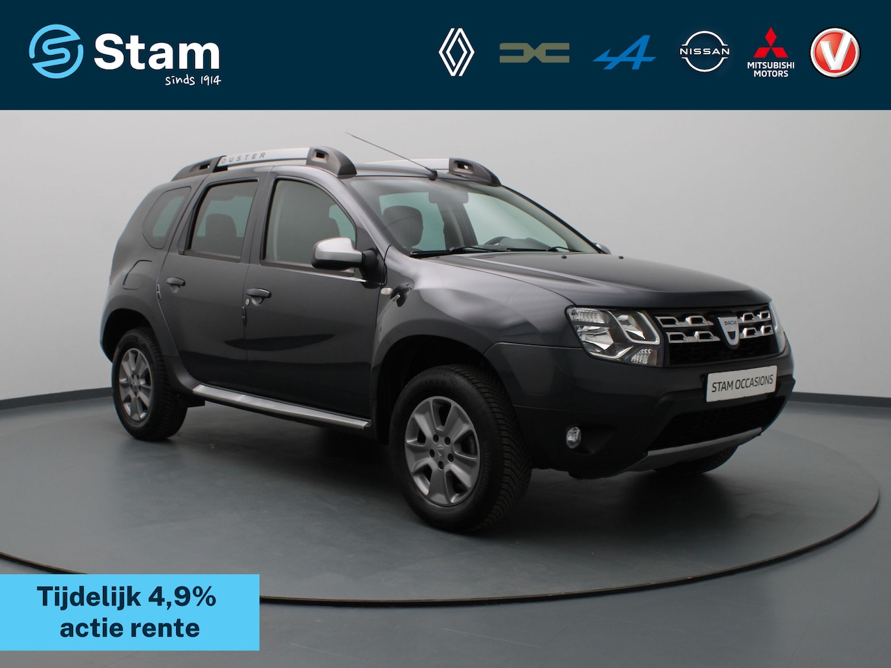 Dacia Duster - 1.2 TCe 4x2 Prestige Airco | Cruise | Navi | Parkeersens. achter | Stoelverw. | Trekhaak - AutoWereld.nl
