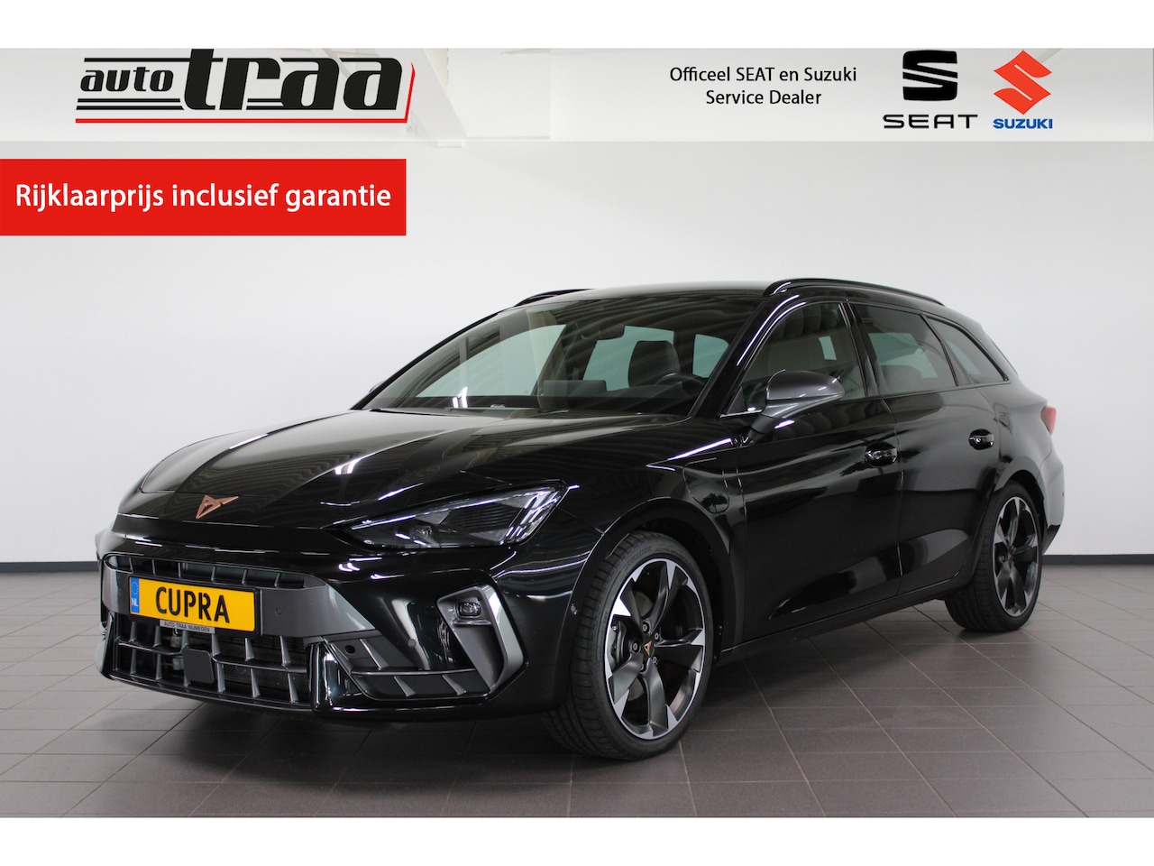 CUPRA Leon Sportstourer - 1.5 TSI e-Hybrid Business / Stoel + Stuurverwarming / Elektr. Klep / 18" LMV / Camera / Na - AutoWereld.nl