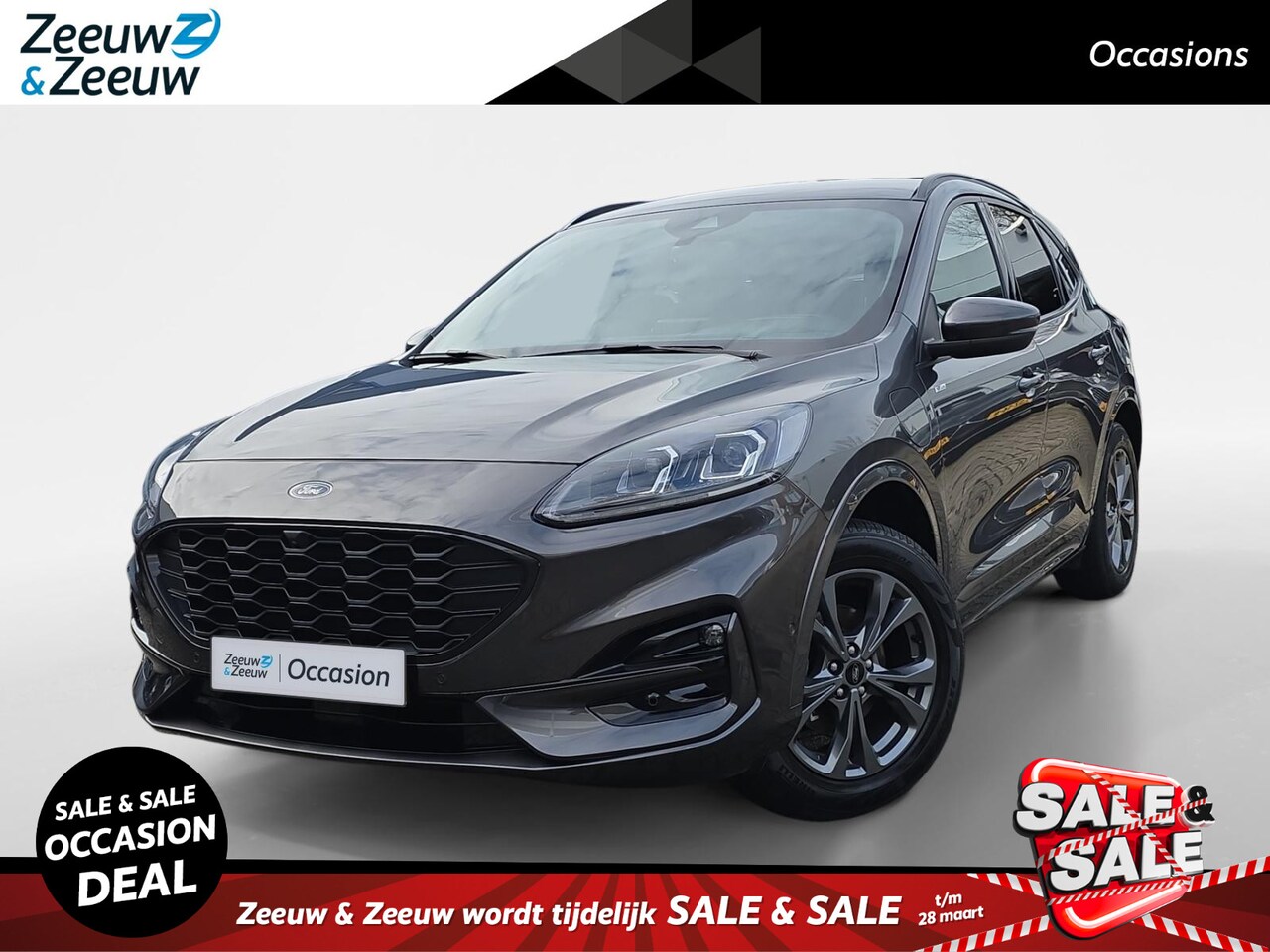 Ford Kuga - 2.5 PHEV ST-Line | Winterpack | HUD | Dodehoek Detectie | Elektr. Achterklep | Adapt. Cru - AutoWereld.nl