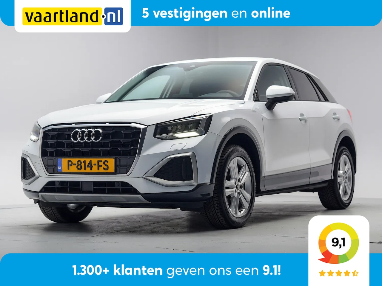 Audi Q2 - 35 TFSI 150pk Pro Line Advanced Sport [ LED Virtual Navi Stoelverwarming ] - AutoWereld.nl
