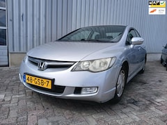 Honda Civic - 1.3 Hybrid - Airco - Leer - Motormanagement Brandt - Schade