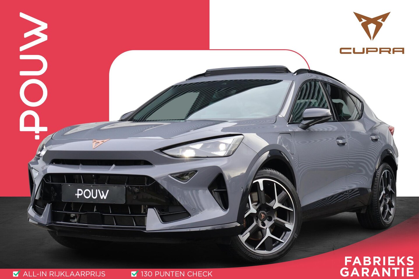 CUPRA Formentor - 1.5 TSI e-Hybrid 272pk VZ Performance | SoH 100% | Panormadak | Trekhaak Wegklapbaar | Led - AutoWereld.nl