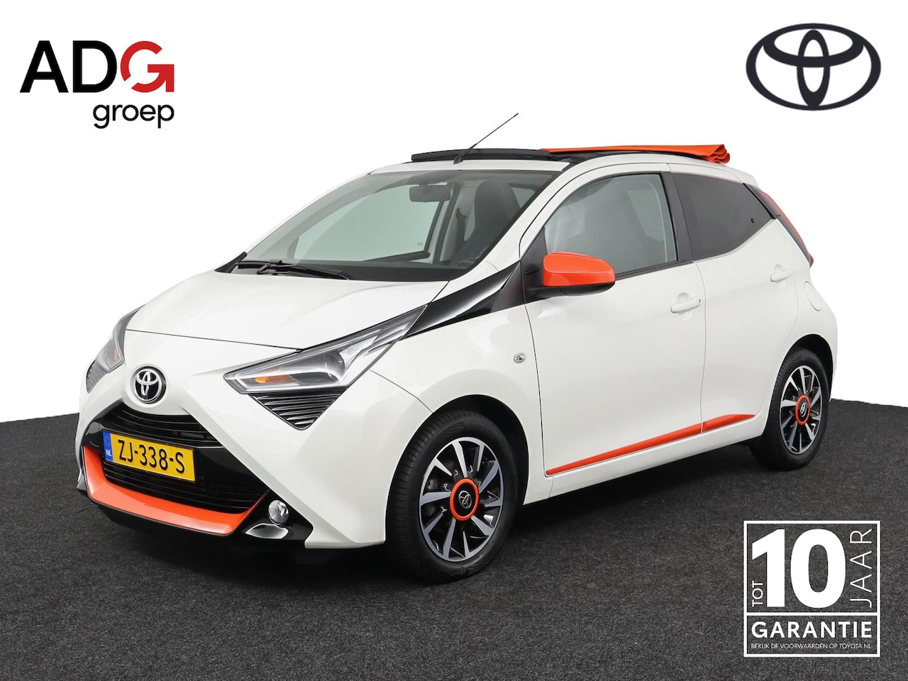 Toyota Aygo - 1.0 VVT-i x-otic | Airco | Cruise control | DAB+ | Cabrio dak | - AutoWereld.nl