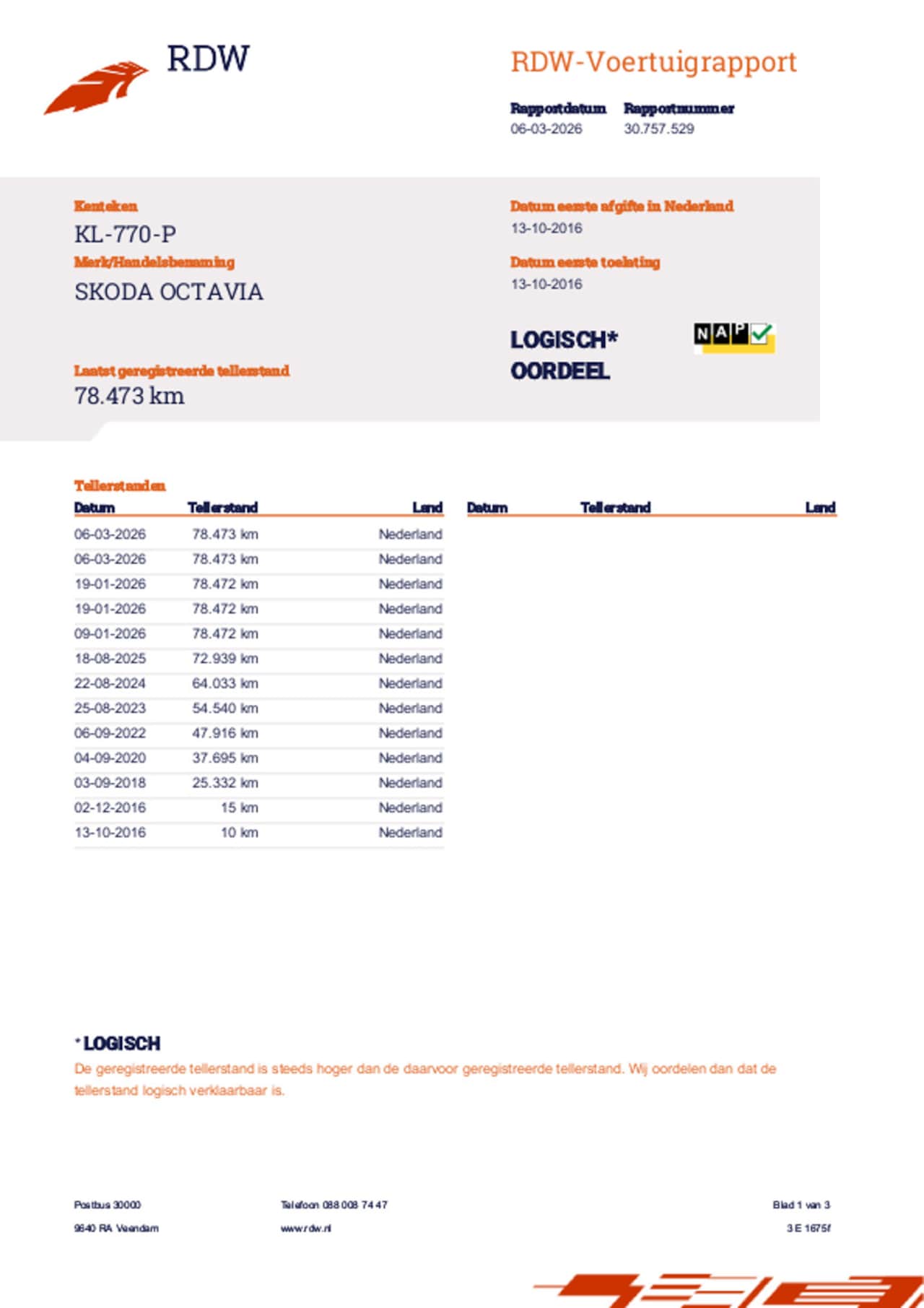 Skoda Octavia - 1.0 TSI Ambition Business 1 EIGENAAR - AutoWereld.nl