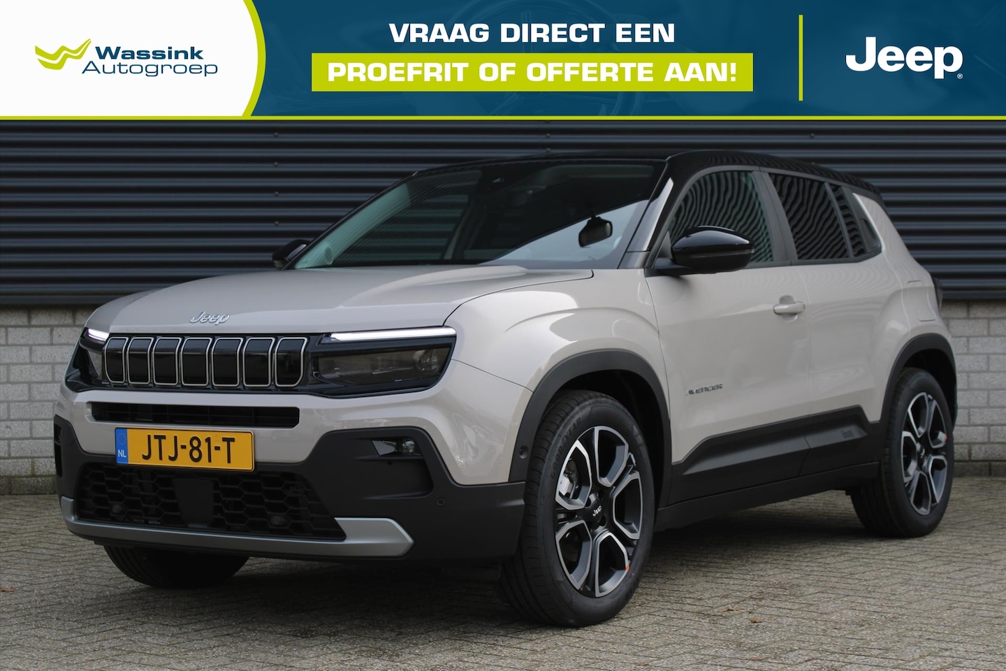 Jeep Avenger - 54 kWh 156pk Summit | Navigatie | Schuifdak | Full LED | Stoelverwarming | Camera | Keyles - AutoWereld.nl