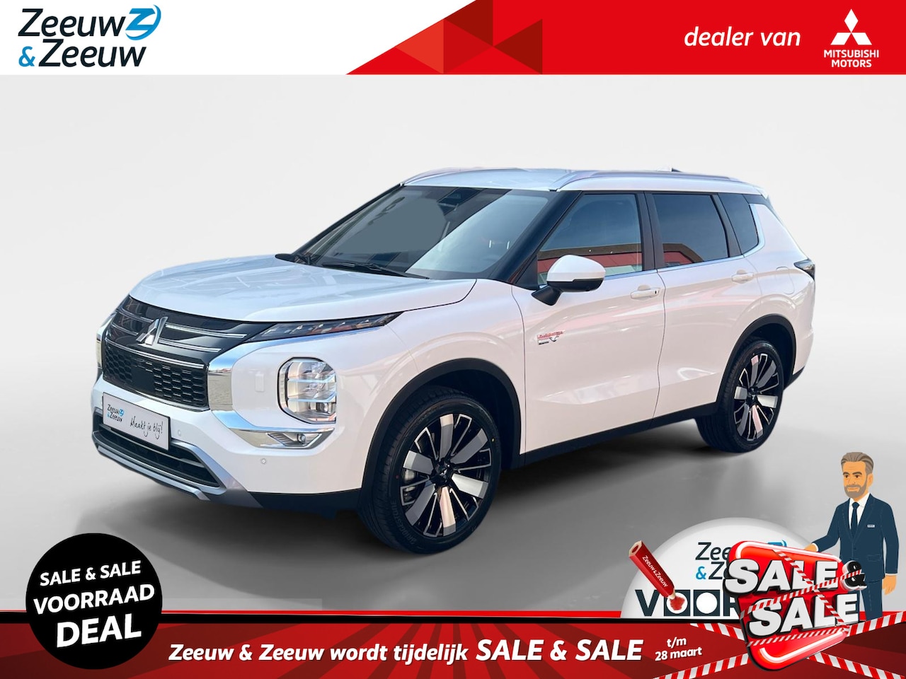 Mitsubishi Outlander - 2.4 PHEV First Edition | €7500 voorraadkorting | 360 camera | Elektrische achterklep | Stu - AutoWereld.nl