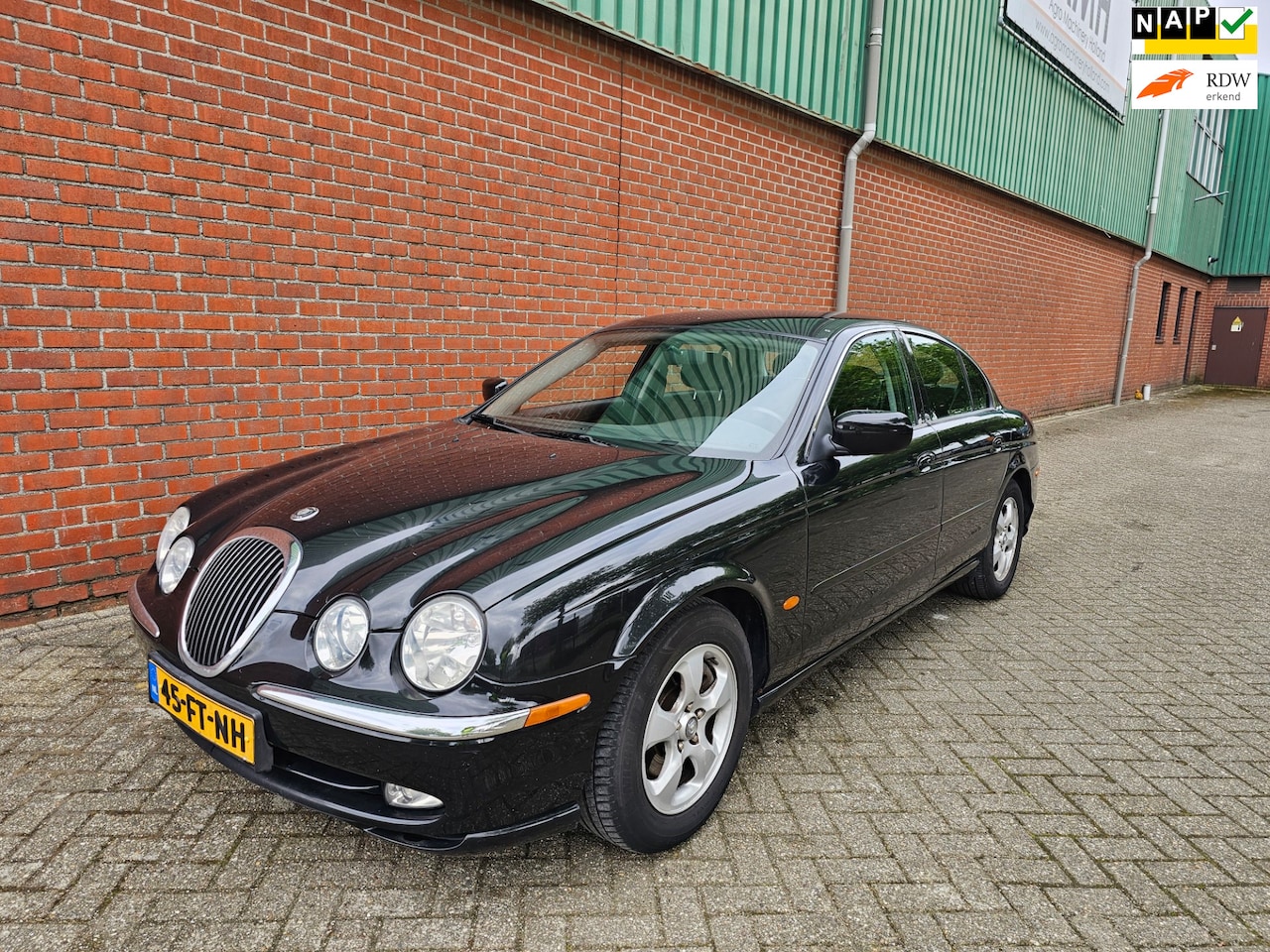 Jaguar S-type - 3.0 V6 Clima Bj:2000 NAP! - AutoWereld.nl