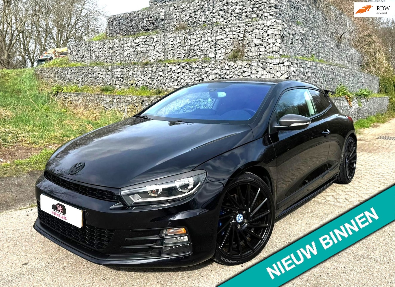 Volkswagen Scirocco - 1.4 TSI FACELIFT MODEL Stoelverw 19 inch. - AutoWereld.nl