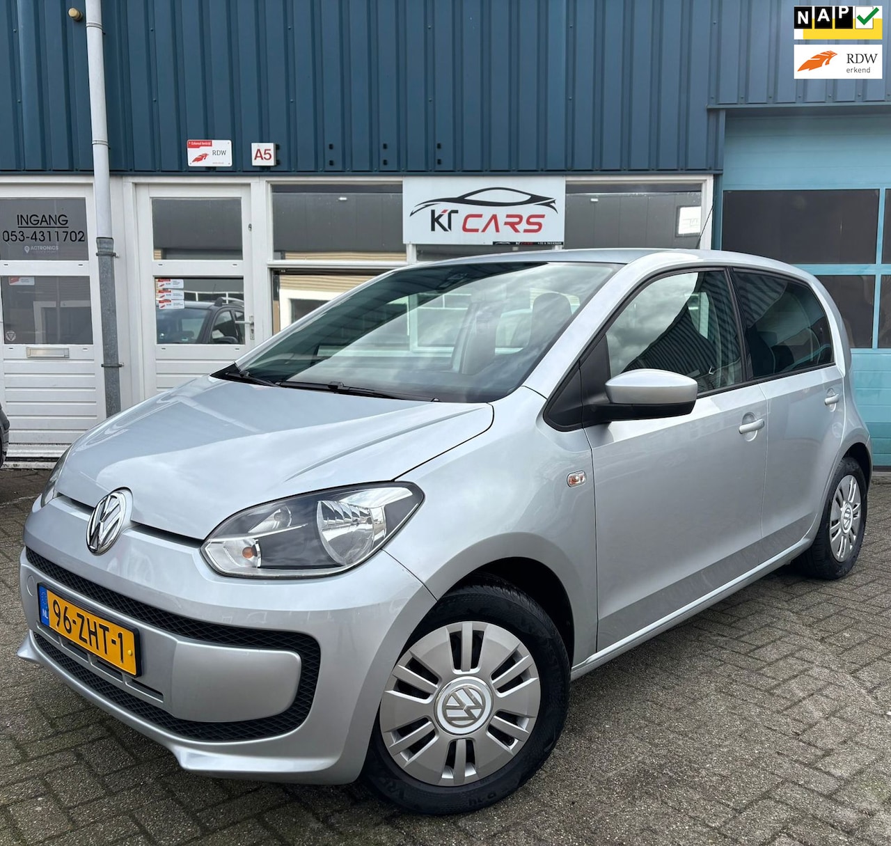 Volkswagen Up! - 1.0 move up! BlueMotion |Lage KM stand NAP | 5Drs |Airco | Dealer Onderhouden | EL Ramen | - AutoWereld.nl