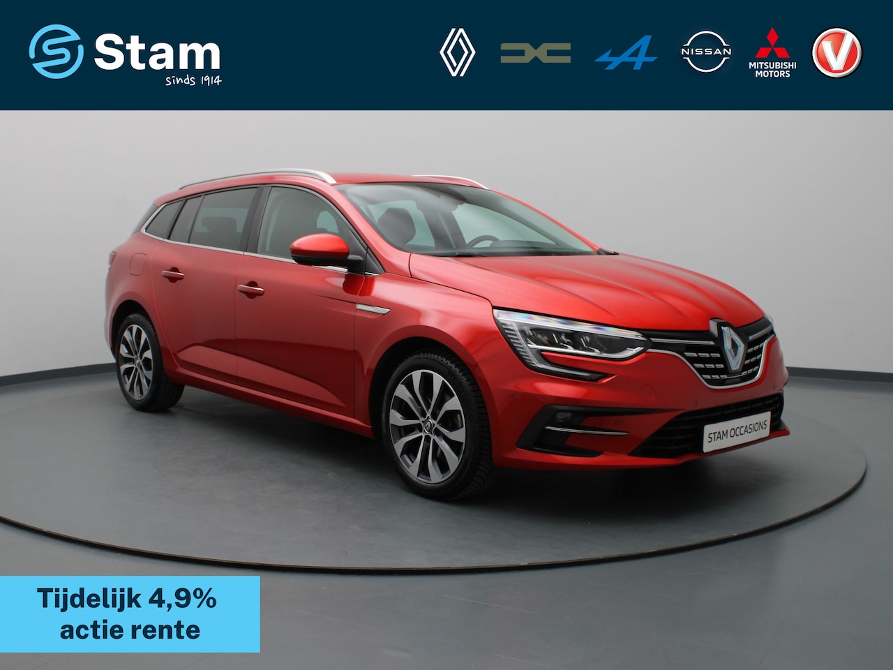 Renault Mégane Estate - TCe 140pk Techno EDC/AUTOMAAT Camera | Climate | Navi | Parksens. v+a | Stoelverwarming - AutoWereld.nl
