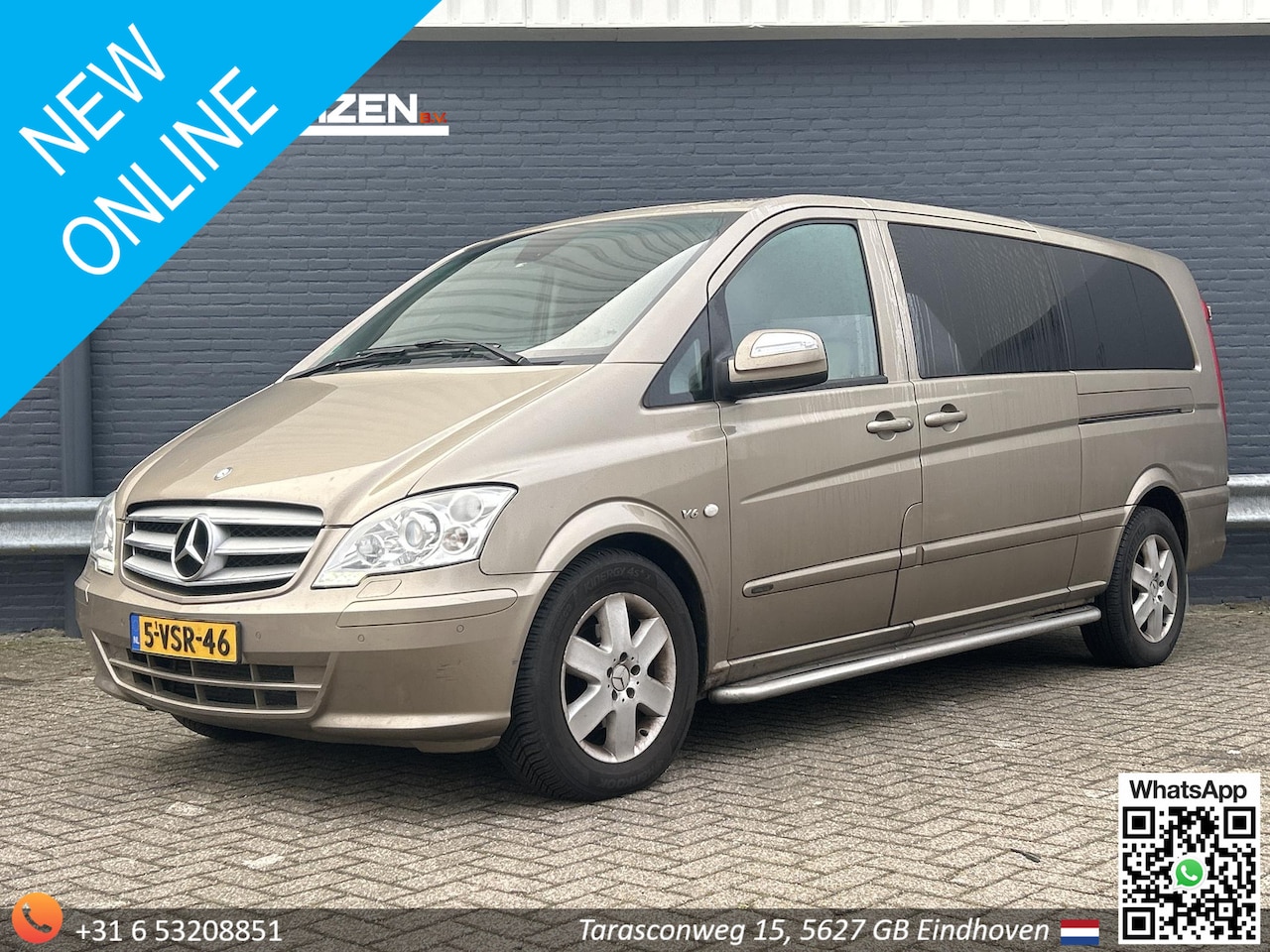 Mercedes-Benz Vito - 122 CDI 343 Dubbel Cabine Comfort Automaat | € 8.950,- NETTO! | V6 | 5 Persoons | Leder | - AutoWereld.nl