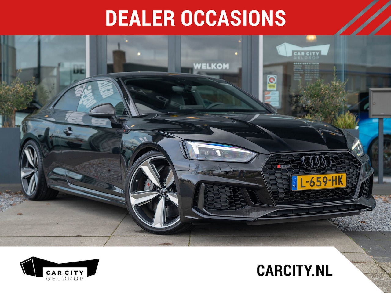 Audi RS5 - Coupé 2.9 TFSI Quatro / Keramische / Massage / Carbon / HUD / Keyless / Memory - AutoWereld.nl